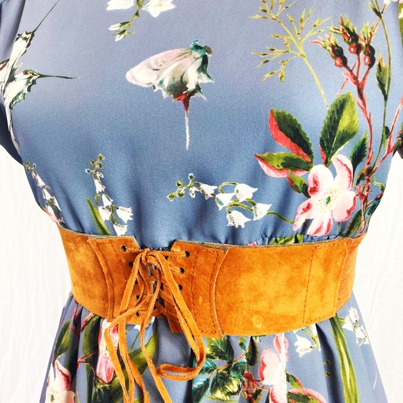 Girls floral butterfly dress - Picture 3 of 6